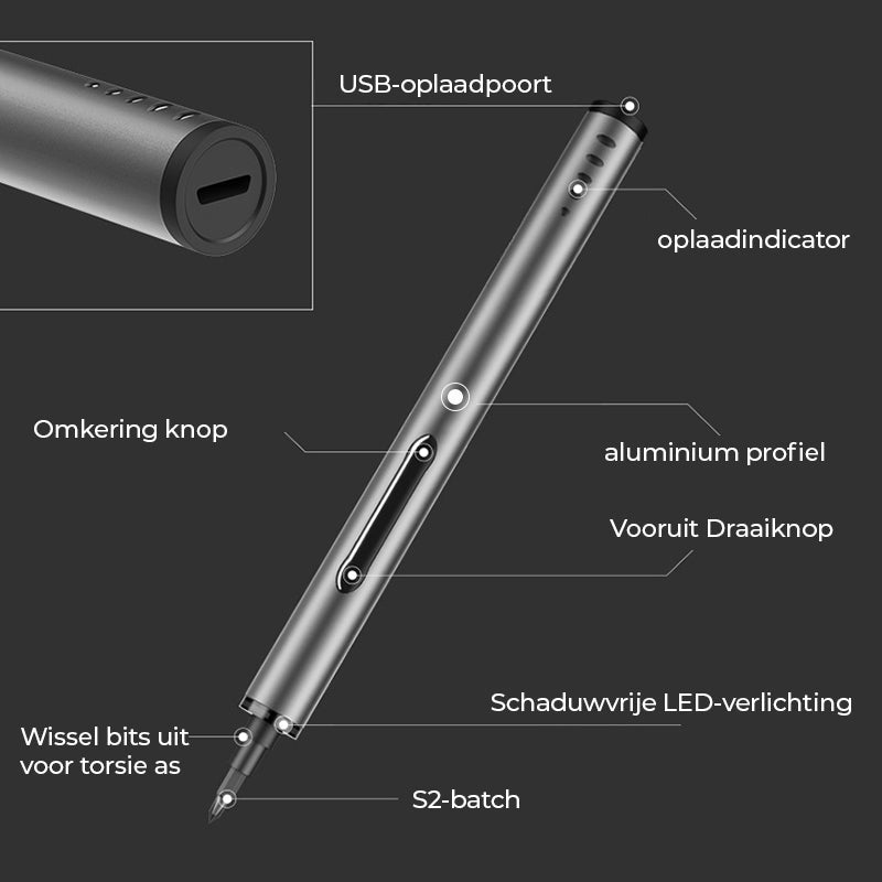 gadgets : 24-in-1 Schroevendraaierset in van Pantino
