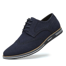 Loafers : Schoenen Heren Zwart - Suède Leren Veterschoenen Casual Donkerbruin in Donker blauw van Pantino