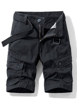 Men's Shorts with Drawstring - Black