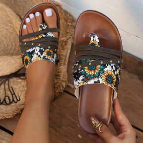 Sandals : Sandalen Dames Bruin - Comfortabele Orthopedische - Perfect voor die Verlichting en Stijl Willen in van Pantino