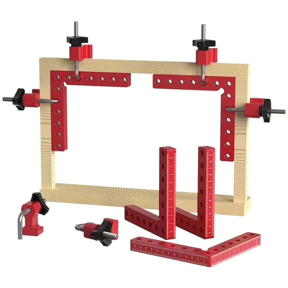 other : Hoekspanklemmen Set Pro - Precisie Loslaten Houtbewerking - Staal in 100mm van Pantino