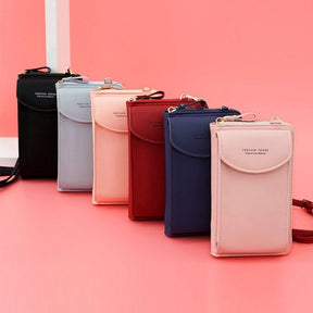 bags : Kruis Lichaam Tas Pu Leer - Rood in van Pantino