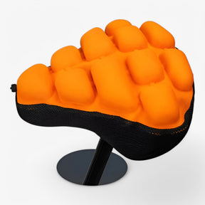 other : Gel Fietszadelhoes Zwart - Schokabsorberend Memory Foam voor Comfortabel Fietsen Universeel in Oranje Softseats van Pantino