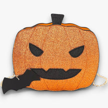 bags : Pumpkin Purse - Creatieve Halloween-Tas voor een Stijlvolle Look - Goud in Goud van Pantino