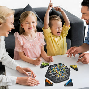 other : Driehoek Kettingspel - Strategisch Bordspel voor Familieplezier in van Pantino