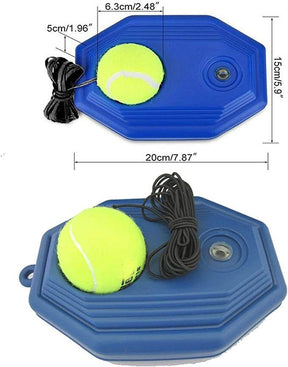outdoor equipment : Tennis Trainer Terugkaatsbal - Solo Training Draagbaar - Elastisch Touw in van Pantino