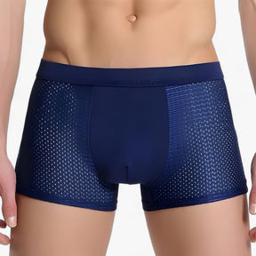 Bamboe Boxers voor Heren (Set van 10) Zwart/Grijs – Zacht, Ademend & Hypoallergeen