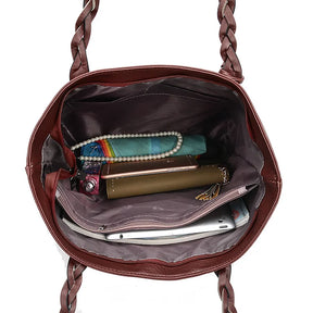 bags : Italiaans Leren Handtas Dames Bruin - Luxe Ambachtelijk Design - Echt Leer in van Pantino