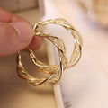 Oorbellen Goud - Jewelance Twist - Fashion Twist