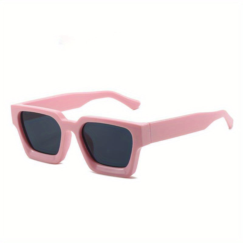 Sunglasses : Zonnebril met Dik Montuur Heren - C1 Zwart in C6 roze van Pantino