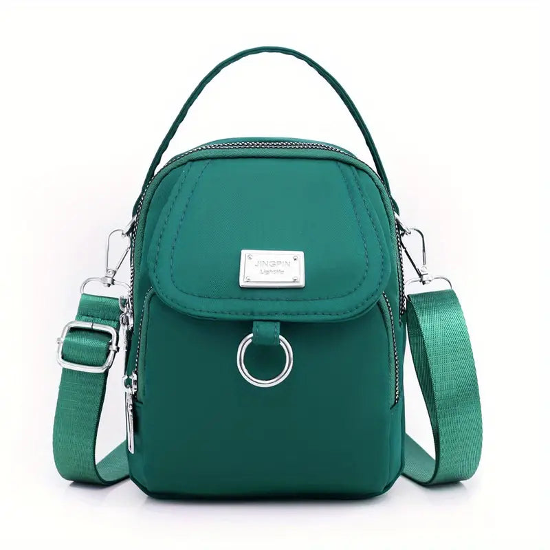 bags : Schoudertas Dames Zwart - ShoulderBag - Voor in van Pantino
