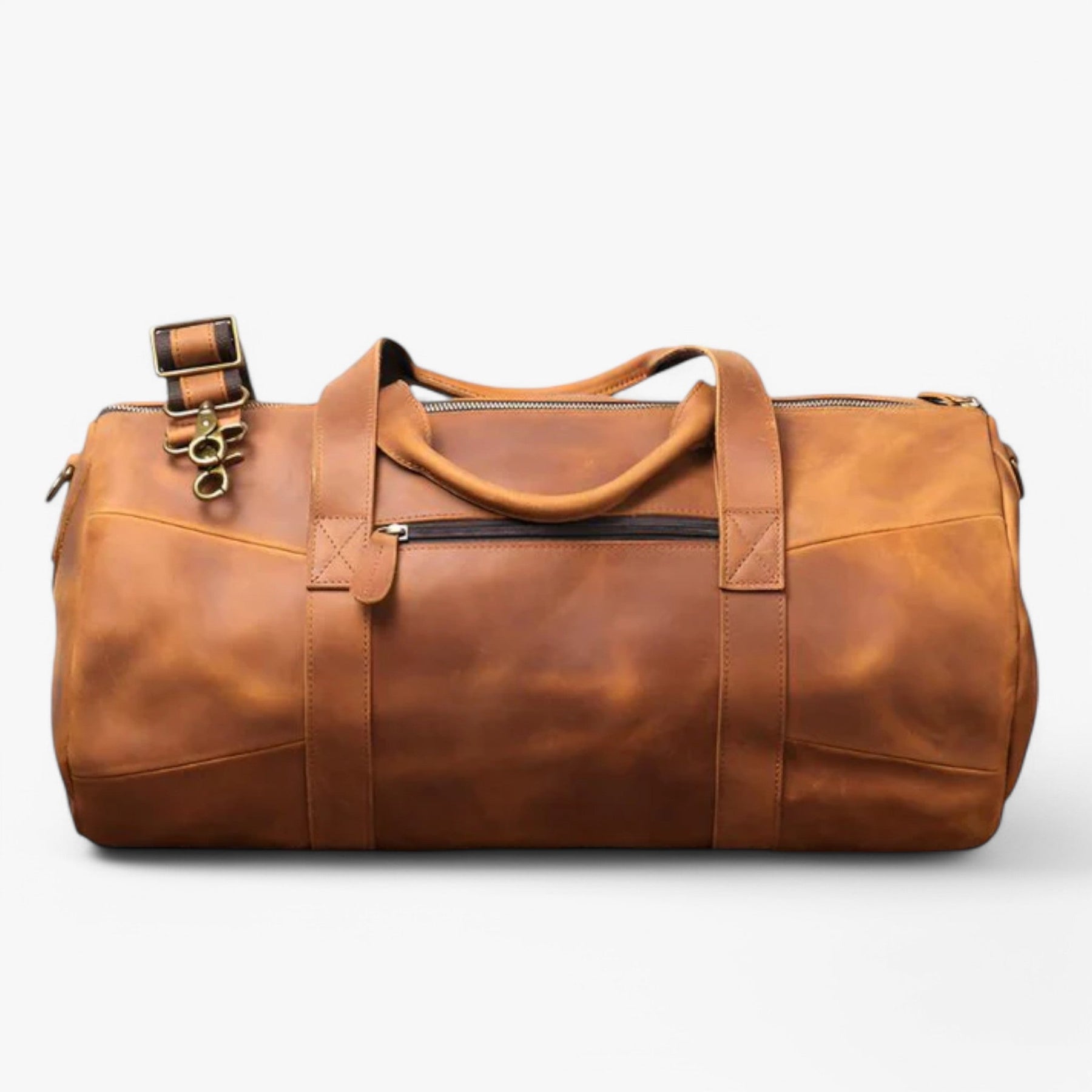 bags : Leren Reistas van Hoge Kwaliteit - Vintage Bruin in van Pantino