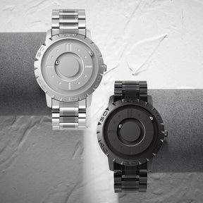 watches : Horloge Zwart - Stalen Band - Het Uniekste van in van Pantino