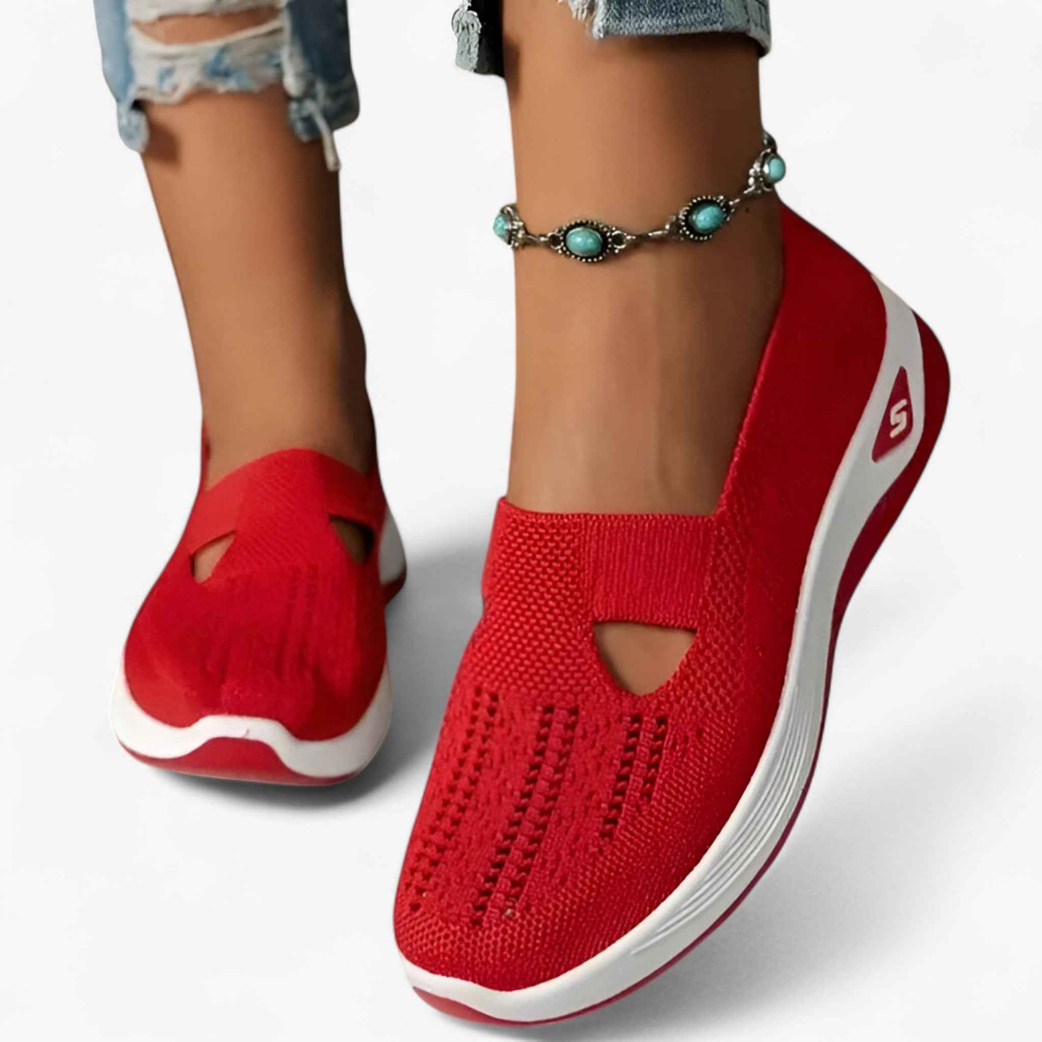 Damesschoenen van Denim Lichtgewicht & Comfortabel met Effectieve Demping