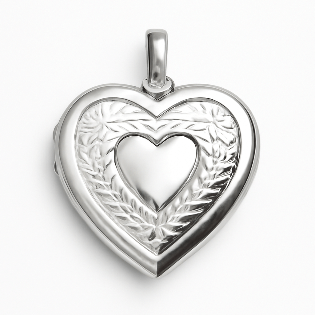Pendant Necklace : Amore Eterno - Hartvormige Hanger in van Pantino