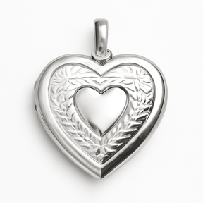 Pendant Necklace : Amore Eterno - Hartvormige Hanger in van Pantino