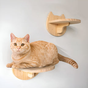 pets : Kattenklimplank Wandmontage - Krabpaal Instinct Training - Hout in van Pantino