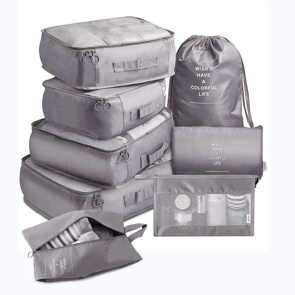 bags : PackPro Elite: 8-Delige Reisorganisator Set in van Pantino