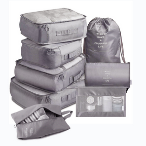 bags : PackPro Elite: 8-Delige Reisorganisator Set in van Pantino