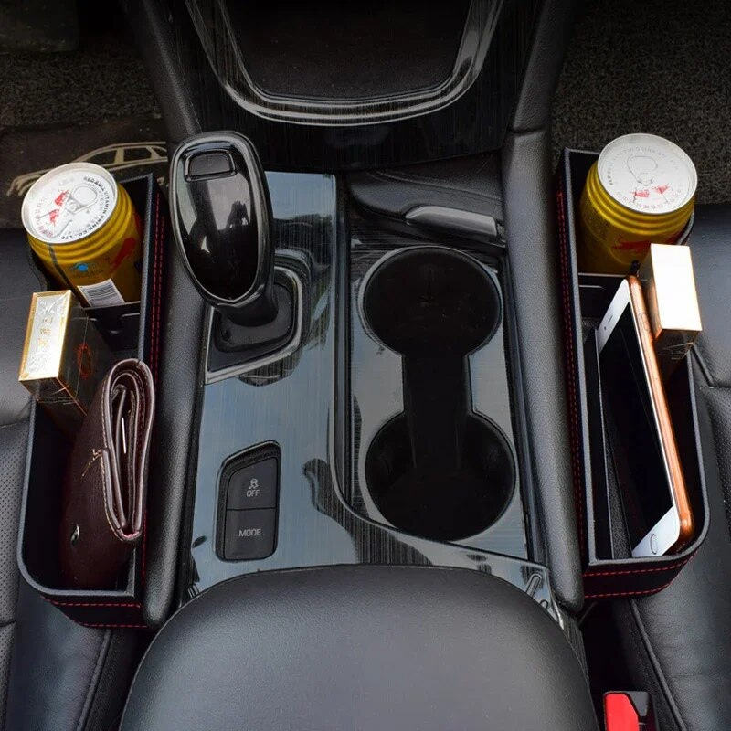 Car Organizer : AutoOrganizer - Raak Nooit Meer Spullen Kwijt in Je Auto - Zwart in van Pantino