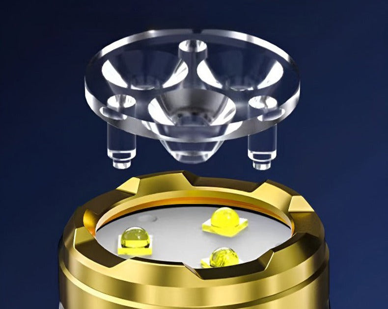 outdoor equipment : NightBlaze Zaklamp - Zwart in van Pantino