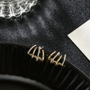 Earrings : Elegante Oorbellen (1+1) in van Pantino