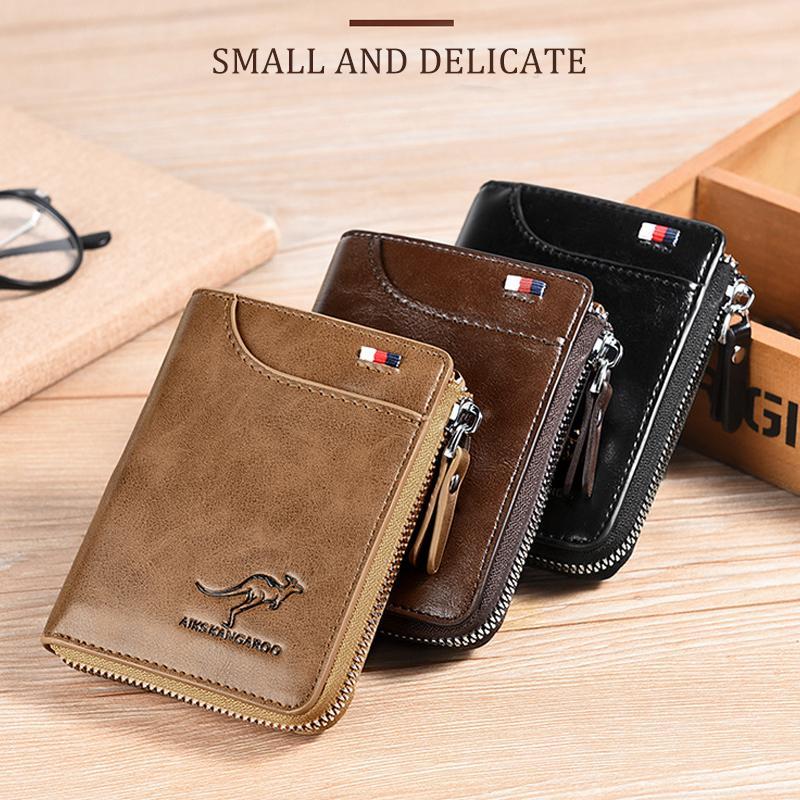 bags : Rfid Safety Wallet - Een Compacte en Veilige Portefeuille - Khaki in van Pantino