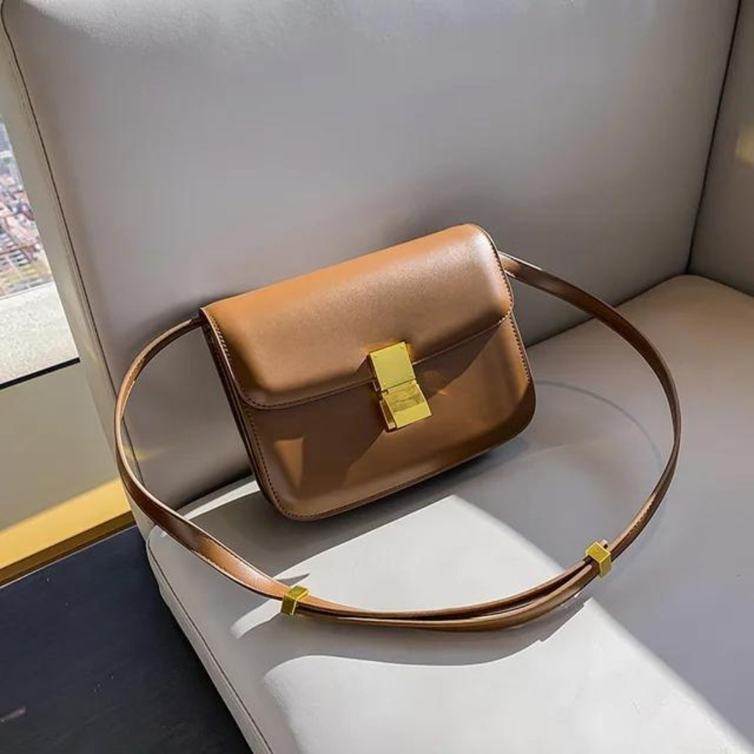 bags : The Coco Bag Dames Leer - Zwart in van Pantino