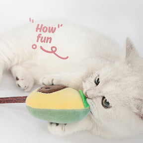 pets : Kattenspeelgoed Set Fruitvormen - Interactief Speelgoed - 6-Delig in van Pantino