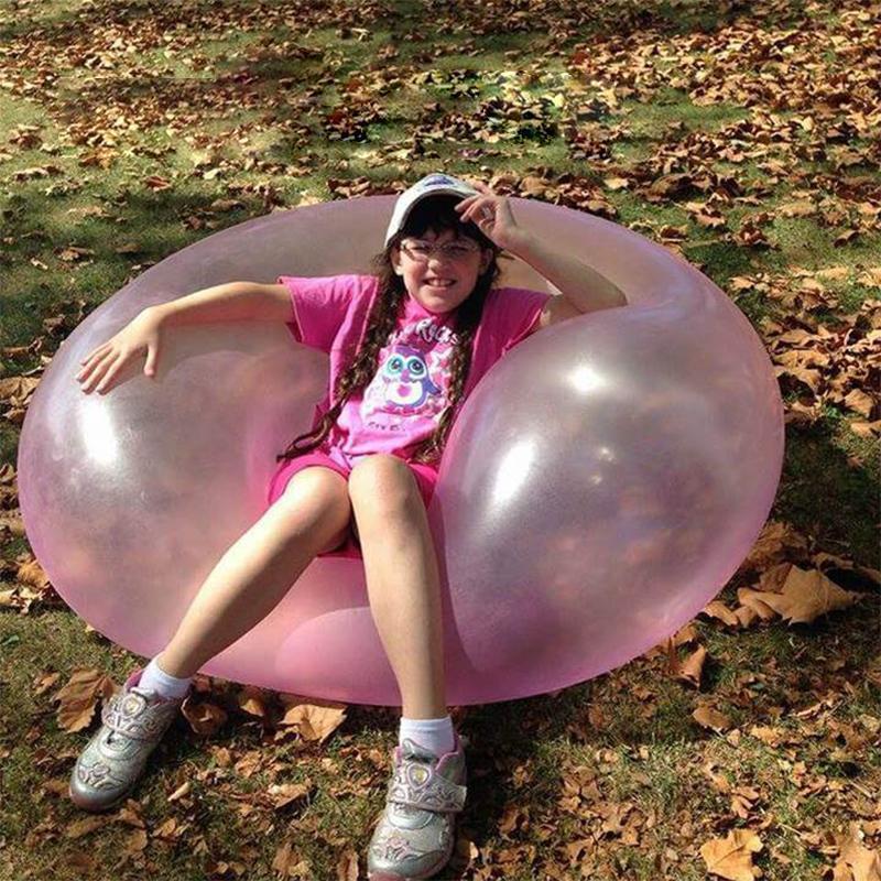 outdoor equipment : Scheurbestendige Opblaasbare Bubble Ball - Langdurig Plezier voor Alle Leeftijden - Roze in van Pantino