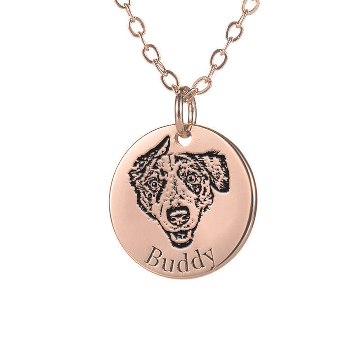 Charm : PawPrint Charm - Zilver in Roségoud van Pantino