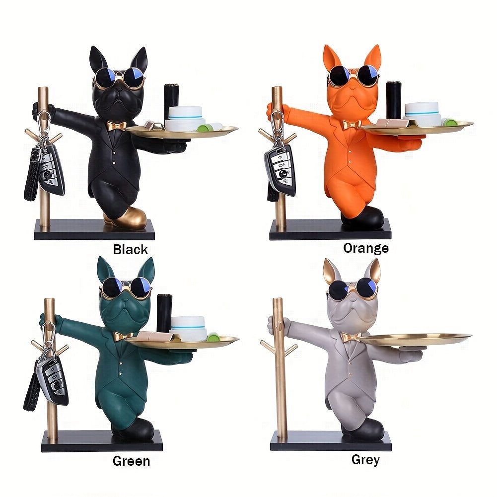 home & garden : Franse Bulldog Decoratie Beeldje - Zwart in van Pantino