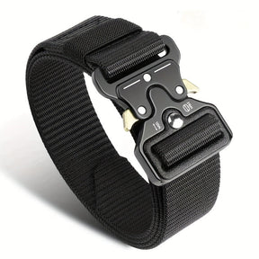 Belt : Riem Dames Zwart - Stijlvolle Tactische voor Mannen en in Zwart 120cm 47.24inch van Pantino