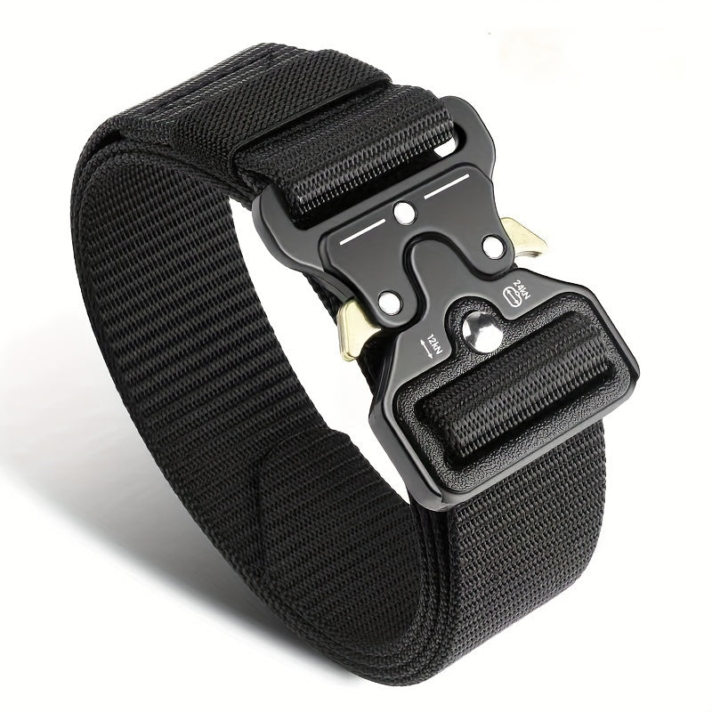 Belt : Riem Dames Zwart - Stijlvolle Tactische voor Mannen en in Zwart 120cm 47.24inch van Pantino