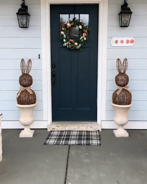 home & garden : Paashaas Decoratie Woonkamer Tuin in van Pantino