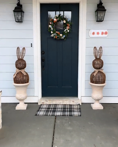 home & garden : Paashaas Decoratie Woonkamer Tuin in van Pantino