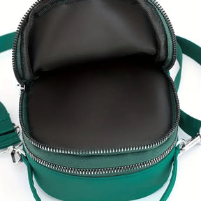bags : Schoudertas Dames Zwart - ShoulderBag - Voor in van Pantino