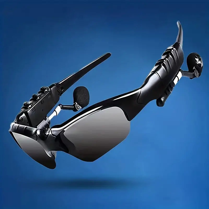 Smart Sunglasses : Smart Bluetooth Zonnebril Zwart - Audio Gesprekken Outdoor - Kunststof in van Pantino