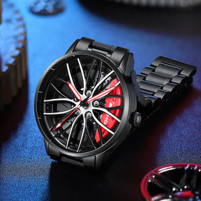 watches : Elegant Racecar Watch - Waar Tijd Wordt Gewaardeerd - Rood in van Pantino