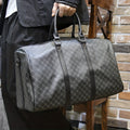 Grande borsa a tracolla da uomo - Nero