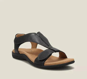 Sandals : Jade Dames - Orthopedische Sandalen - Sandalen Dames in Zwart van Pantino