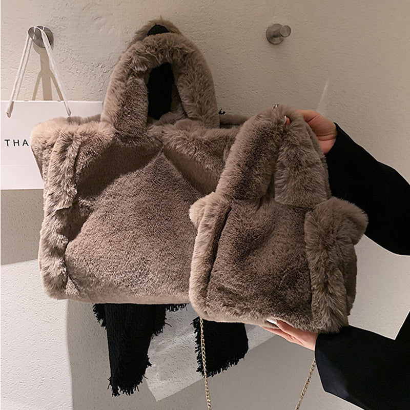 bags : LucaFrosti Stijlvolle Dames Wintertas - Zwart in van Pantino