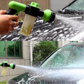 Pistol de spumă cu presiune înaltă verde - Pulverizator pentru furtun de grădină pentru curățare - Plastic