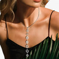 Damesketting 7 Chakra van Wol, Energetisch Sieraad voor Spiritueel Evenwicht