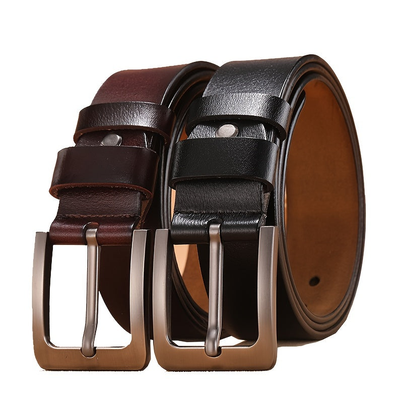 Men's Belt : Elegante Herenriem van Echt Kalfsleer Oro Made in Italy in van Pantinoshop