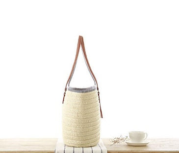 bags : Handtas Groen - Geweven Casual in van Pantino