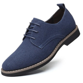 Loafers : Schoenen Heren Zwart - Suède Leren Veterschoenen Casual Donkerbruin in Blauw van Pantino