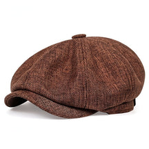 Hat : Cap Heren Zwart - Herencap van Retro Linnen voor Luchtige Lente - En Zomeroutfits in Koffie van Pantino