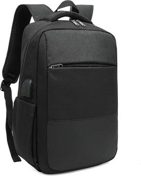 bags : Laptoprugzak, Anti-Diefstal Zakelijke Rugzak met USB Oplaadpoort en Koptelefoongat, Reis Rugzak Heren Dames, Waterdichte Werkrugzak Schooltas, voor... in van Pantino
