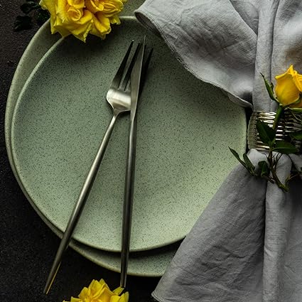 home & garden : Minimalistisch Bestekset 36 Stuks - Elegant Dineren - RVS in van Pantino
